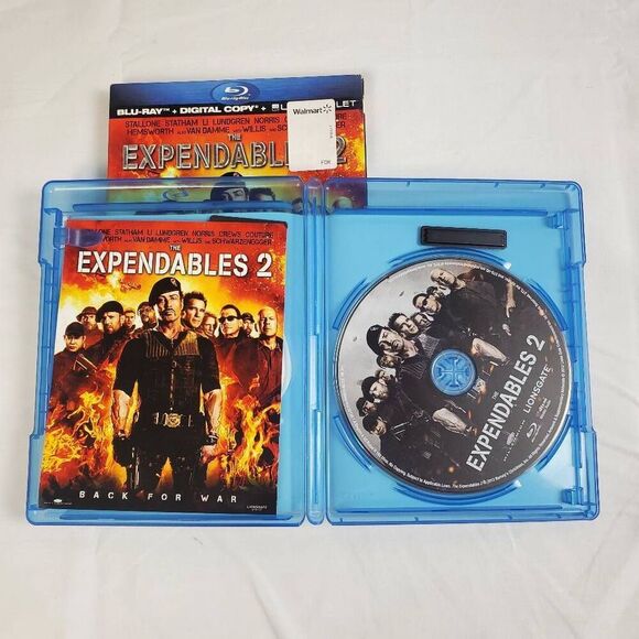 The Expendables 2 Blu-ray + Digital w/Slipcover (2012) Sylvester Stallone - Picture 2 of 3